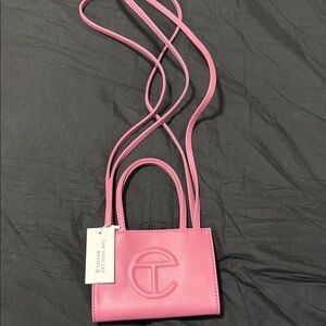 Telfar Fuchsia Mini Bag